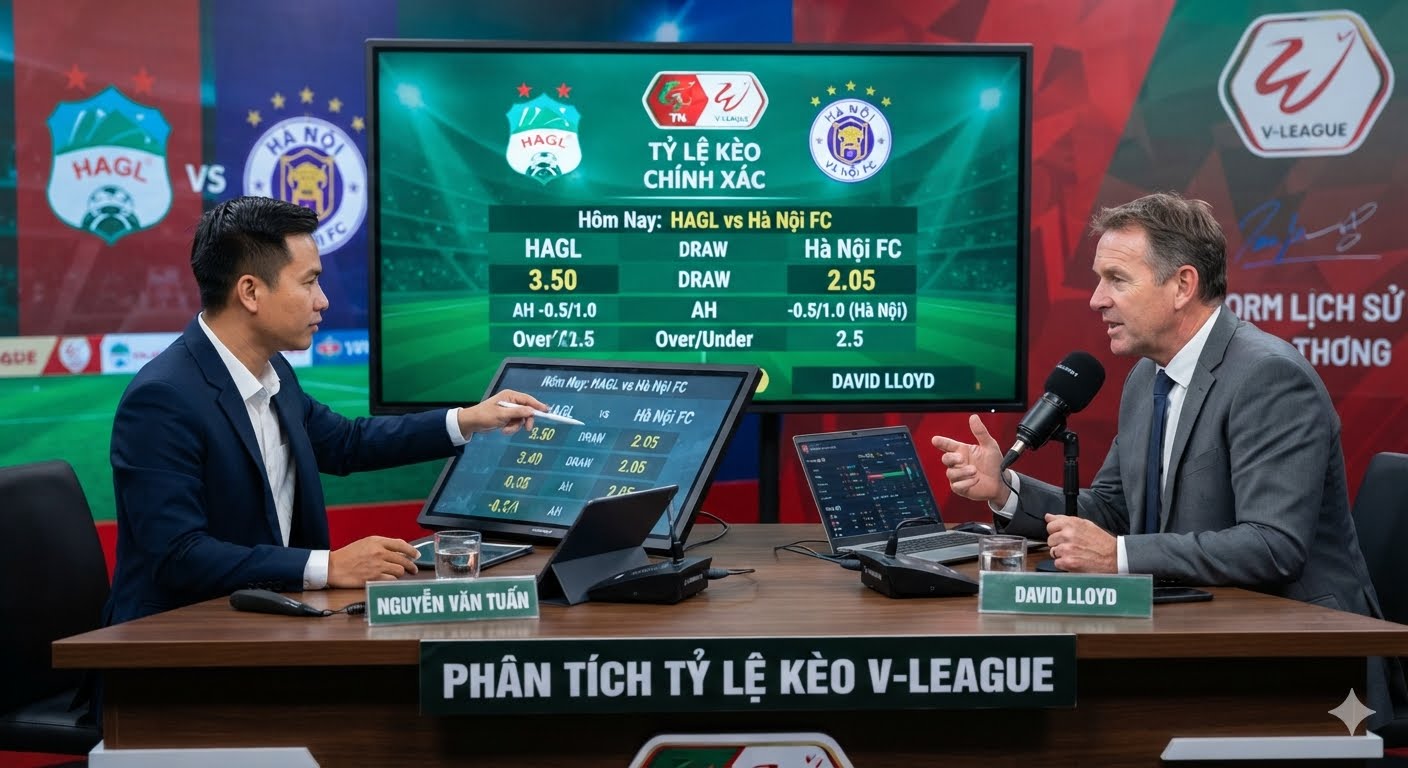 tỷ lệ kèo v-league hôm nay