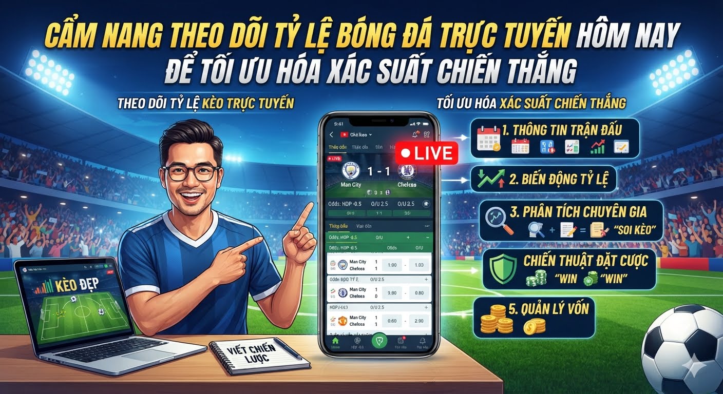 tỷ lệ bóng đá trực tuyến hôm nay